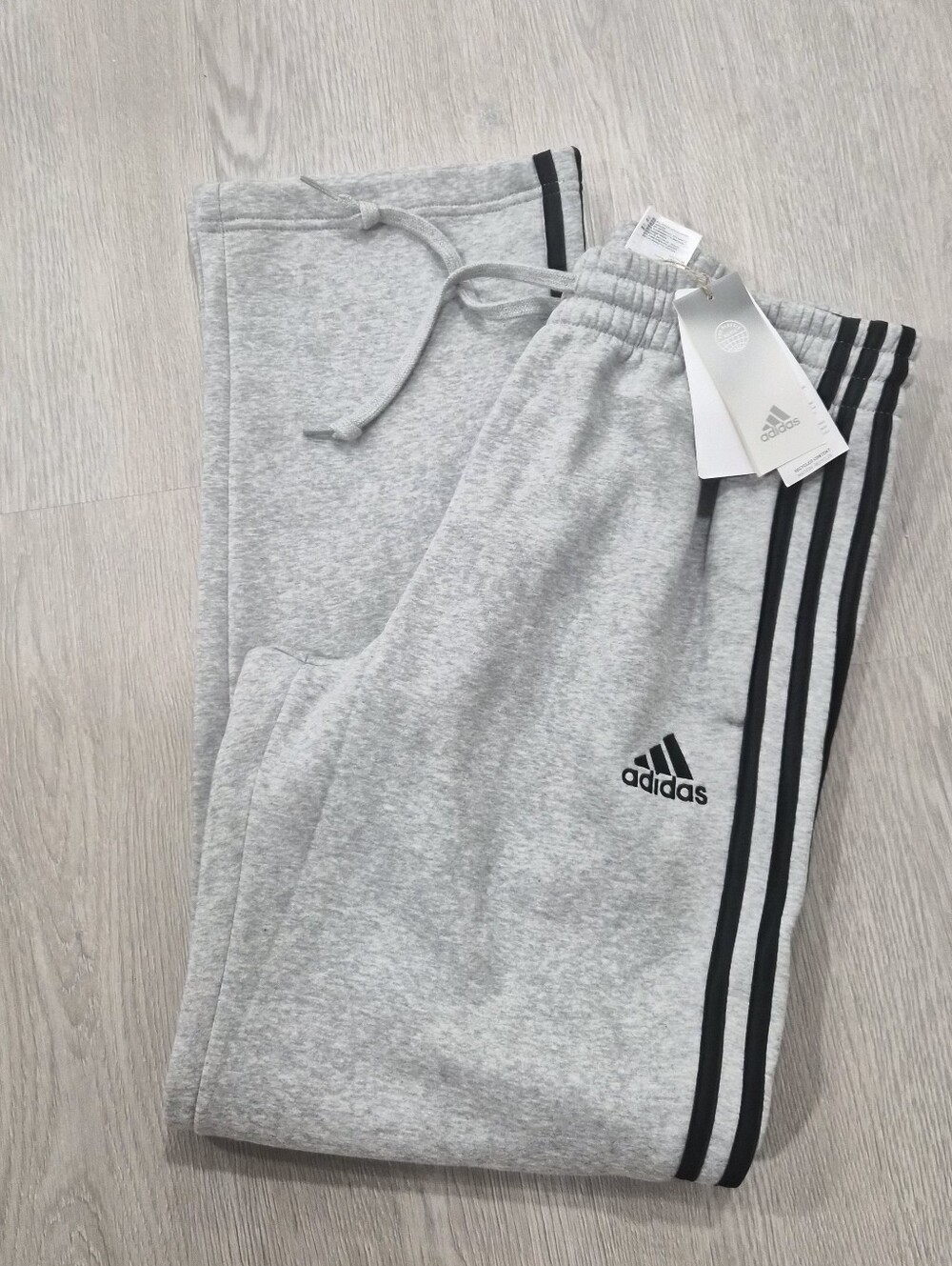 Adidas Gray Athletic Sweat Pants - Size M - New With Tags